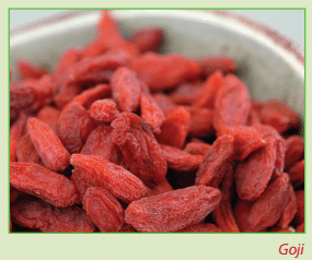 goji berries are a part of FRESH Cafe's whole foods franchise