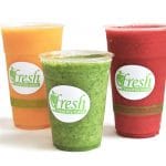 FRESH Restaurant Franchises provide smoothies are good for you and kind to the earth