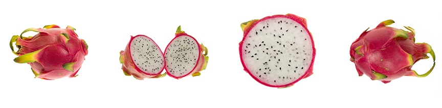try a fresh tropical fruit pitaya or dragon fruit