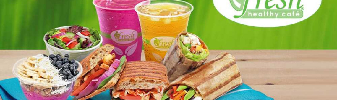 FRESH Healthy Cafe specializes in delicious, healthy, and nutritious meals