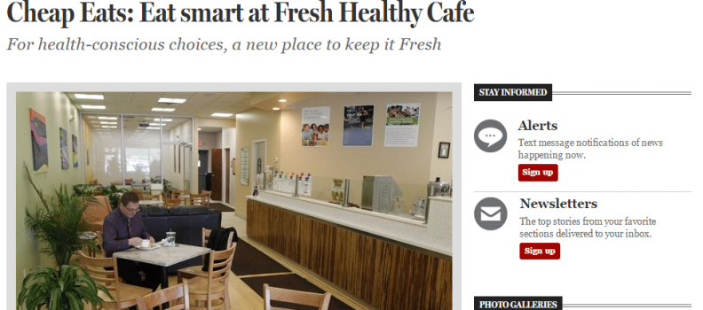 Cheap Eats: Eat smart at Fresh Healthy Cafe Franchise