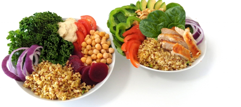 A fresh and healthy menu – totally unique in the quick serve food industry